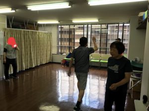 トレーニングの様子